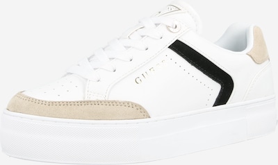 GUESS Tenisky 'GILAX2' ve velikosti 36 - béžová / černá / bílá, Produkt