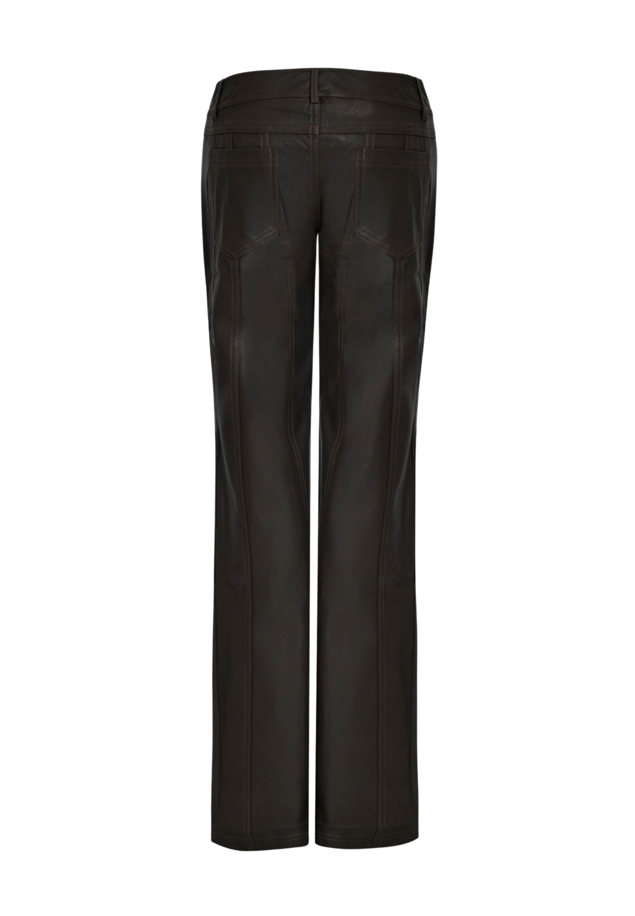 OW Collection Regular Broek 'Jade' in Zwart