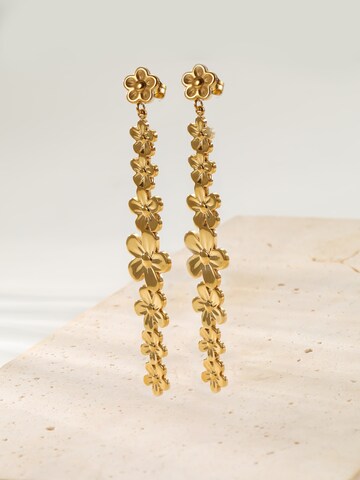 Hey Happiness Ohrringe 'Daisy Cascade' in Gold