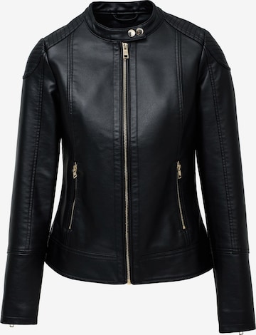 Salsa Jeans Tussenjas in Zwart: voorkant