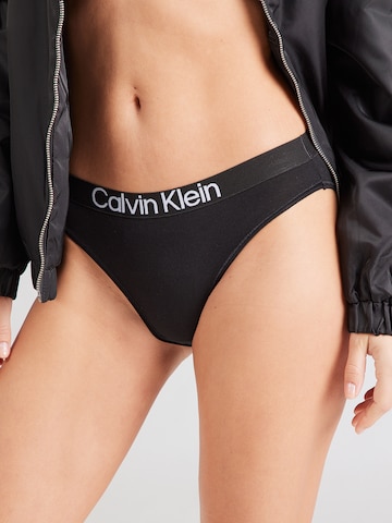 Calvin Klein Underwear Слип в зелено: отпред
