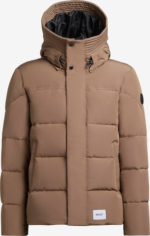 Veste d’hiver 'Nebo' khujo en marron : devant