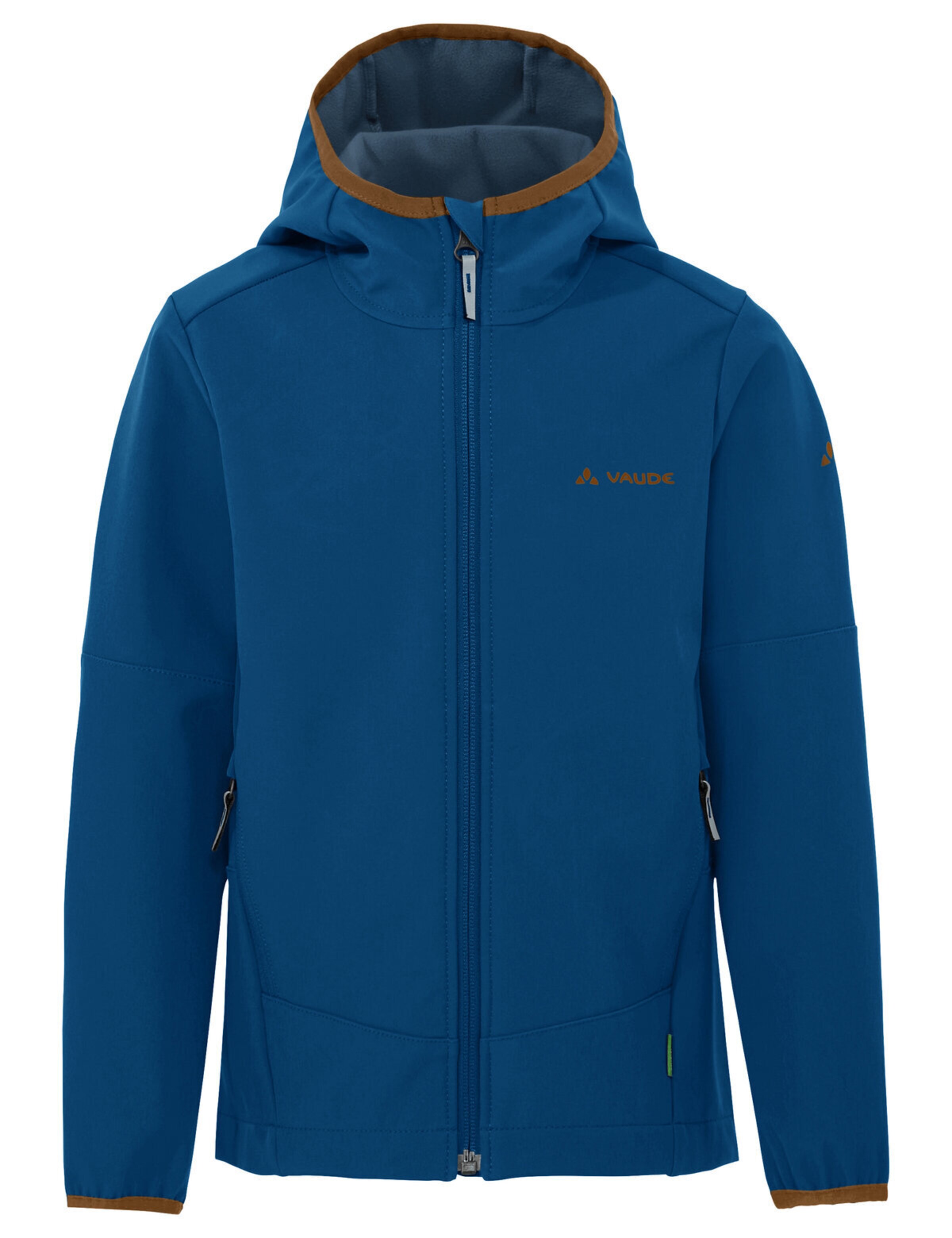 VAUDE Outdoorjas in Blauw: voorkant
