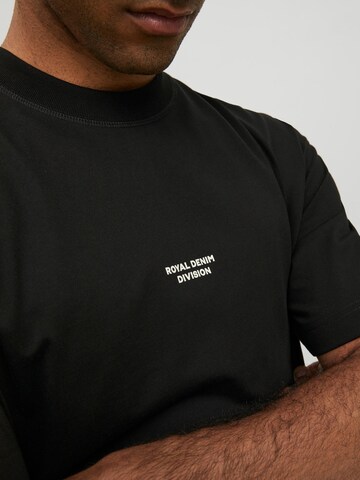 R.D.D. ROYAL DENIM DIVISION T-shirt 'CALVIN' i svart