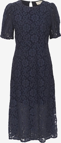 Cream Dress 'Bana' in Blue: front