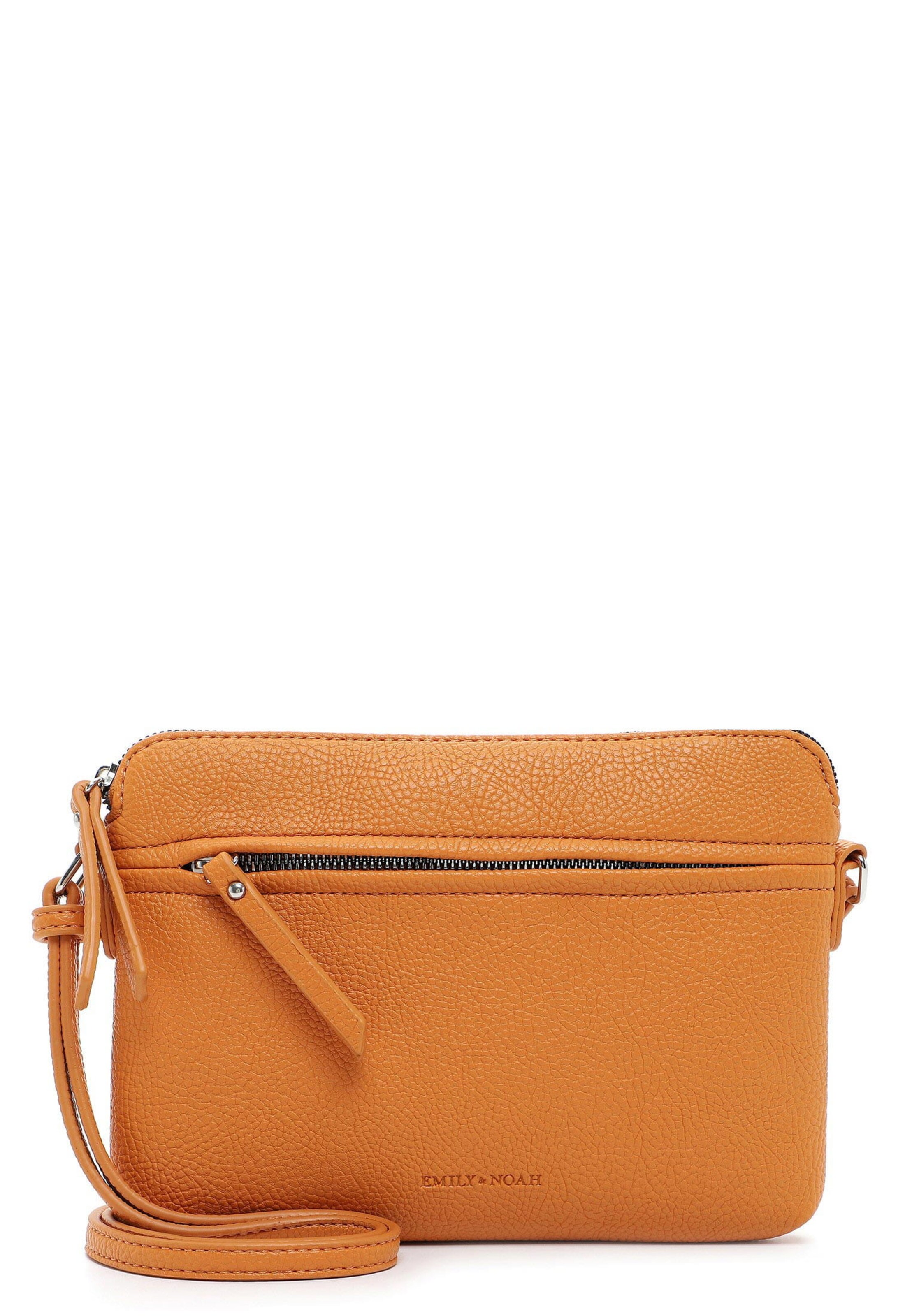 Sac à bandoulière 'Emma' Emily & Noah en orange : devant