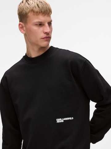 juoda KARL LAGERFELD JEANS Megztinis be užsegimo