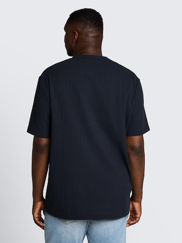 TOM TAILOR Men + T-Shirt in Blau