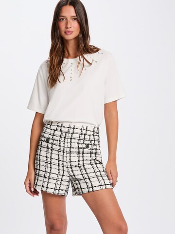 Morgan Tričko - Biela: predná strana