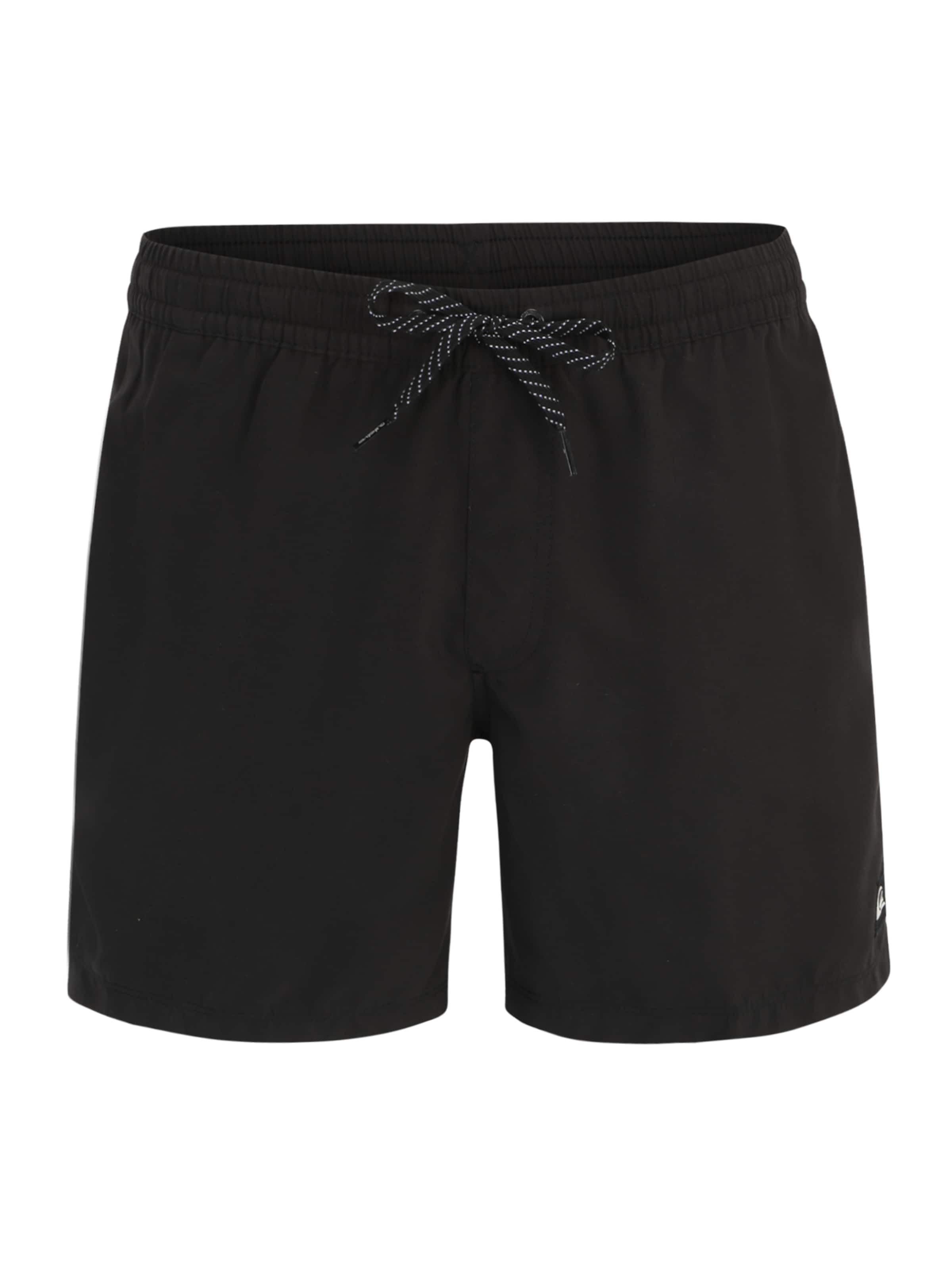 QUIKSILVER Swimming shorts 'Solid 15' in Black: front