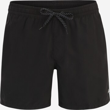 QUIKSILVER Badeshorts 'SOLID 15' i sort: forside