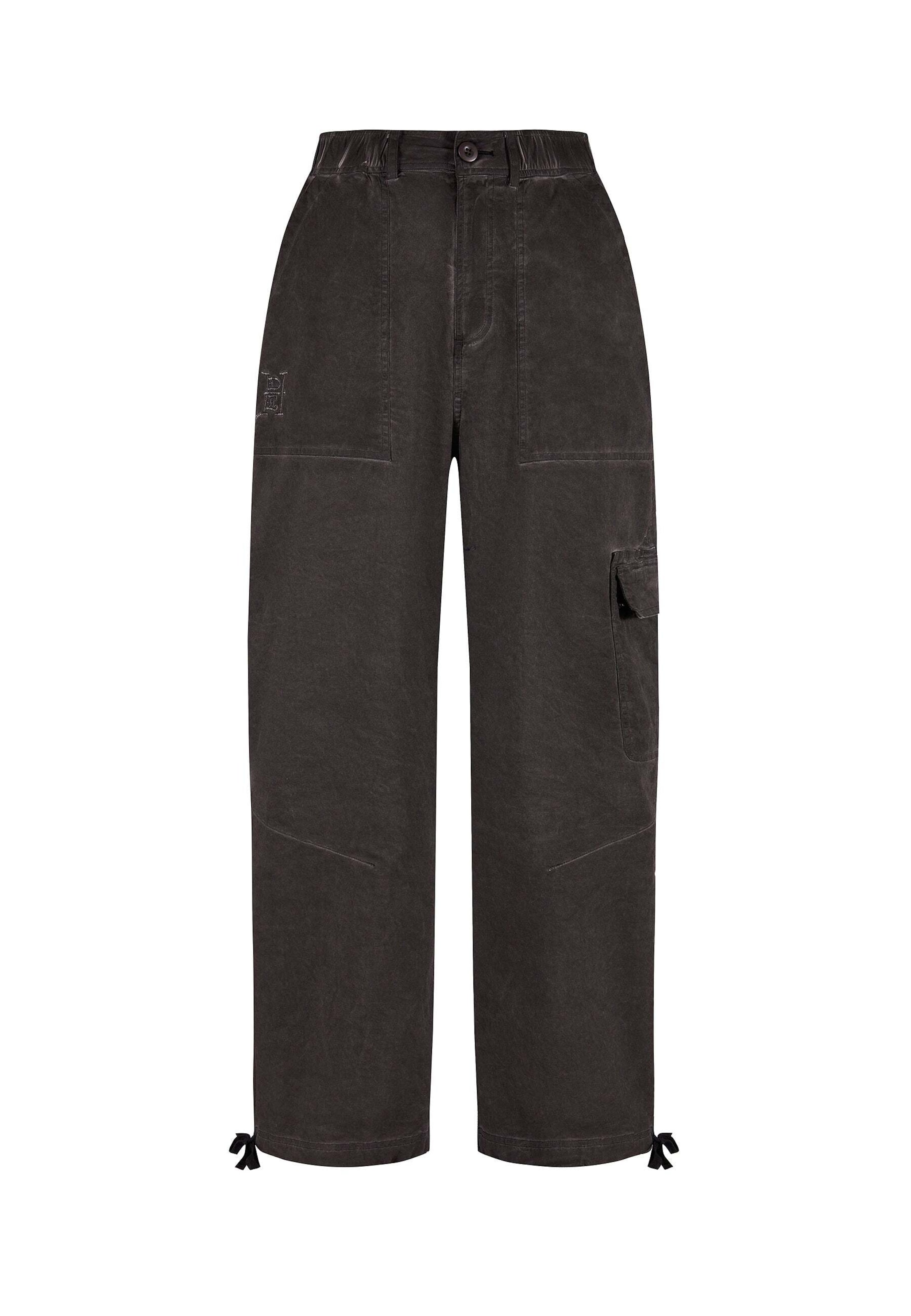 Ed Hardy Baggy Cargojeans i grå: forside