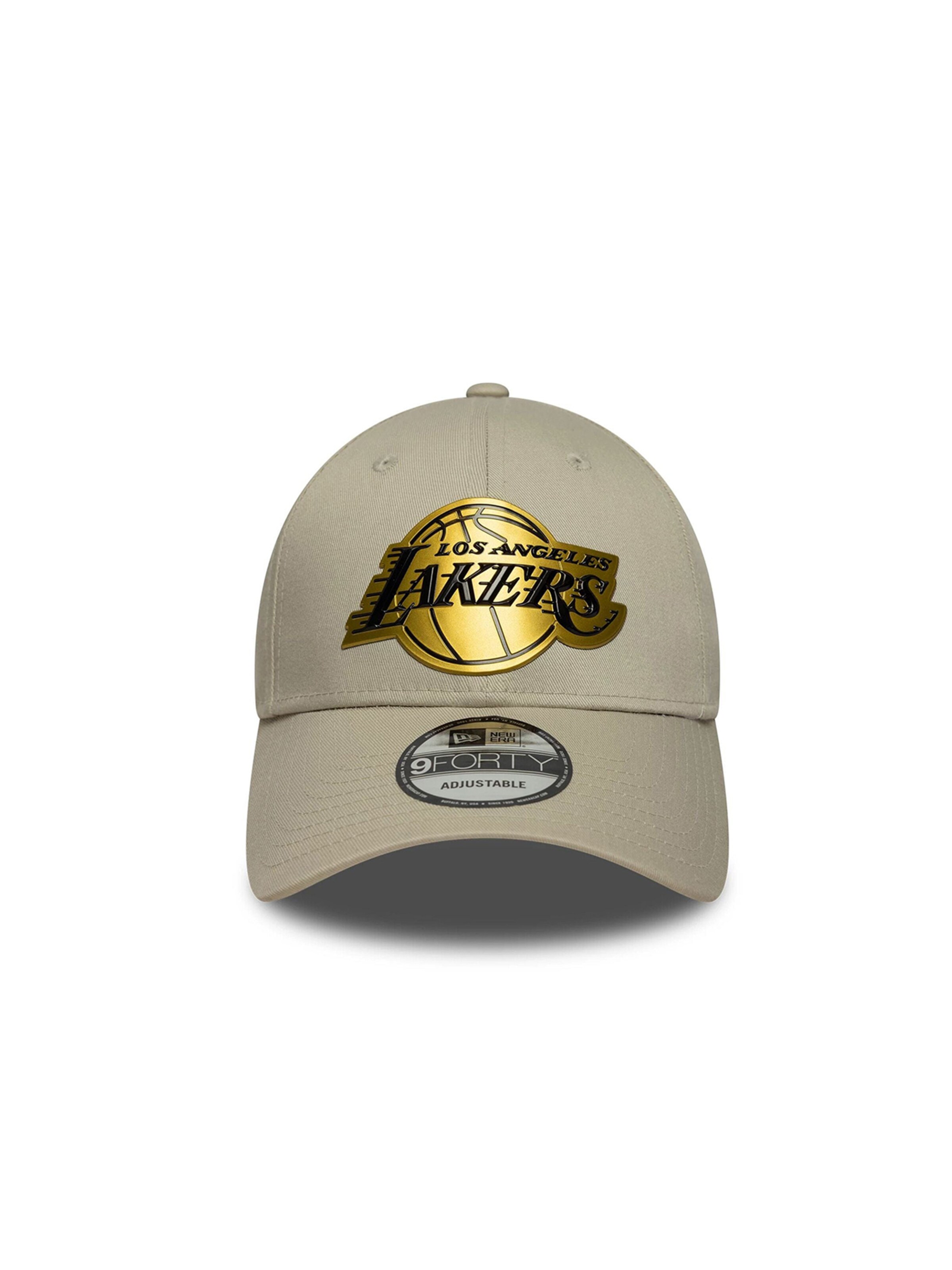 NEW ERA Cap 'NBA Metallic' in Beige
