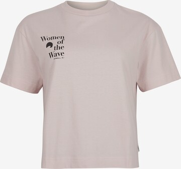 O'NEILL T-Shirt  'Women Of The Wave' in Pink: predná strana