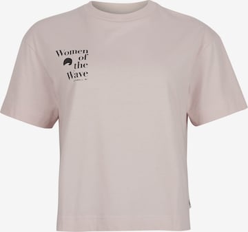 O'NEILL T-Shirt  'Women Of The Wave' in Pink: predná strana