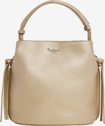 Sacs à main 'TYLER SCRIPT' Pepe Jeans en or : devant