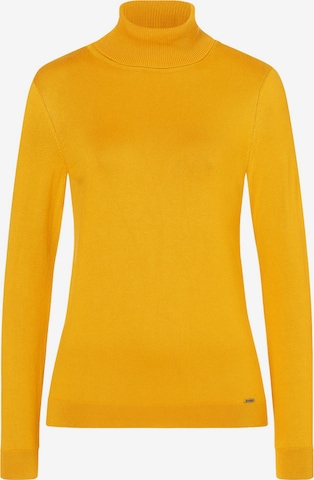 Pull-over MORE & MORE en jaune : devant