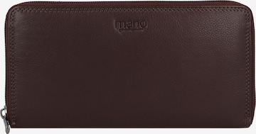 mano Wallet 'Donna Giulia' in Brown: front