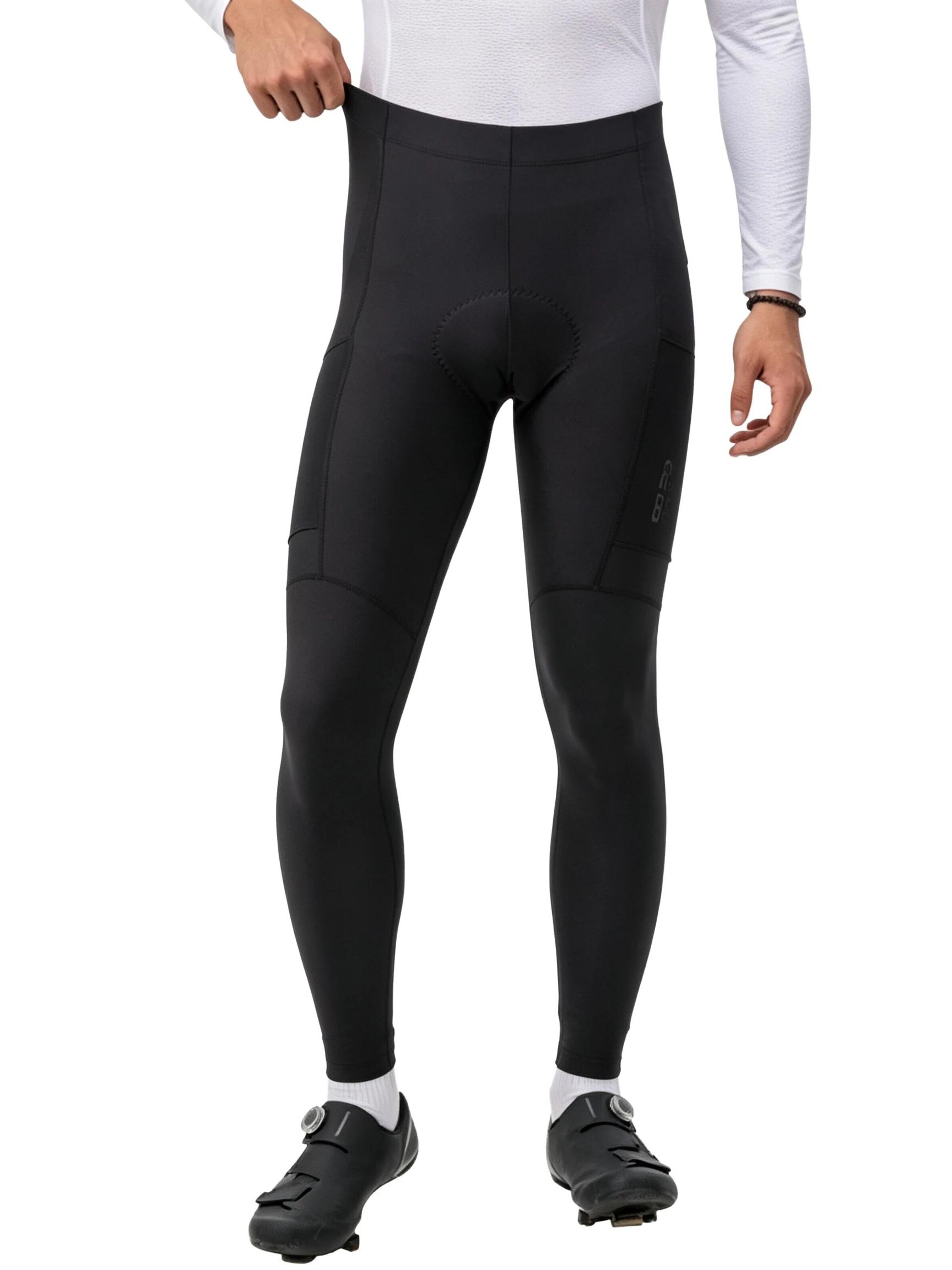 ROCKBROS Workout Pants 'Lang Fahrradhose Herren Radlerhose 3D gepolstert' in M in Black, Item view