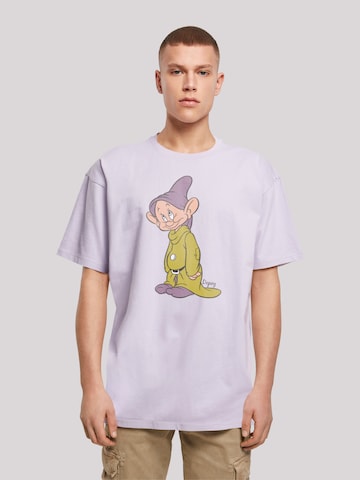 F4NT4STIC T-Shirt 'Disney Classic Dopey' in Lila: predná strana