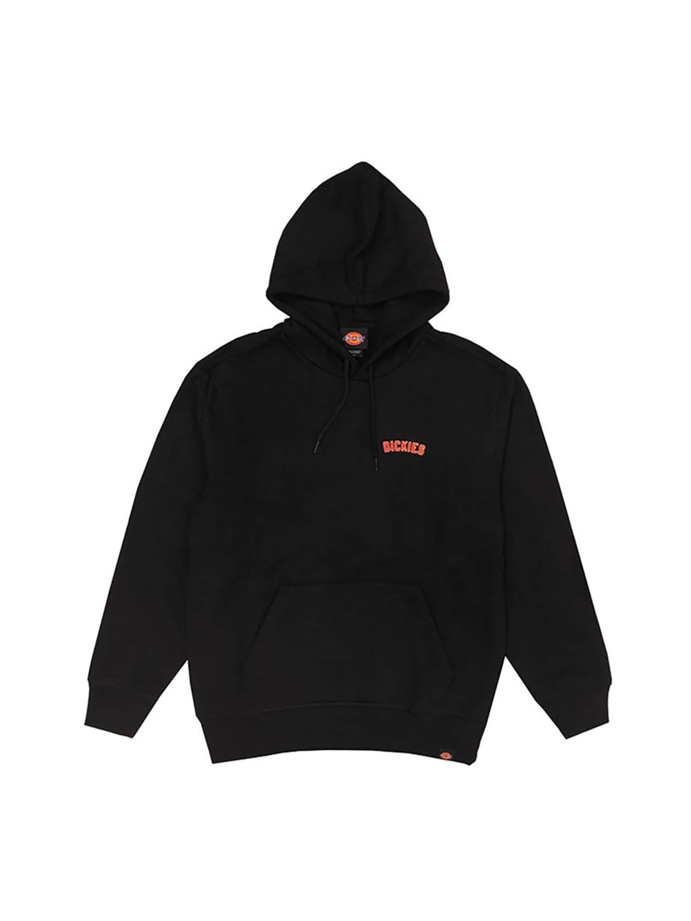 DICKIES Sweatshirt 'Service Crew' in Black: front