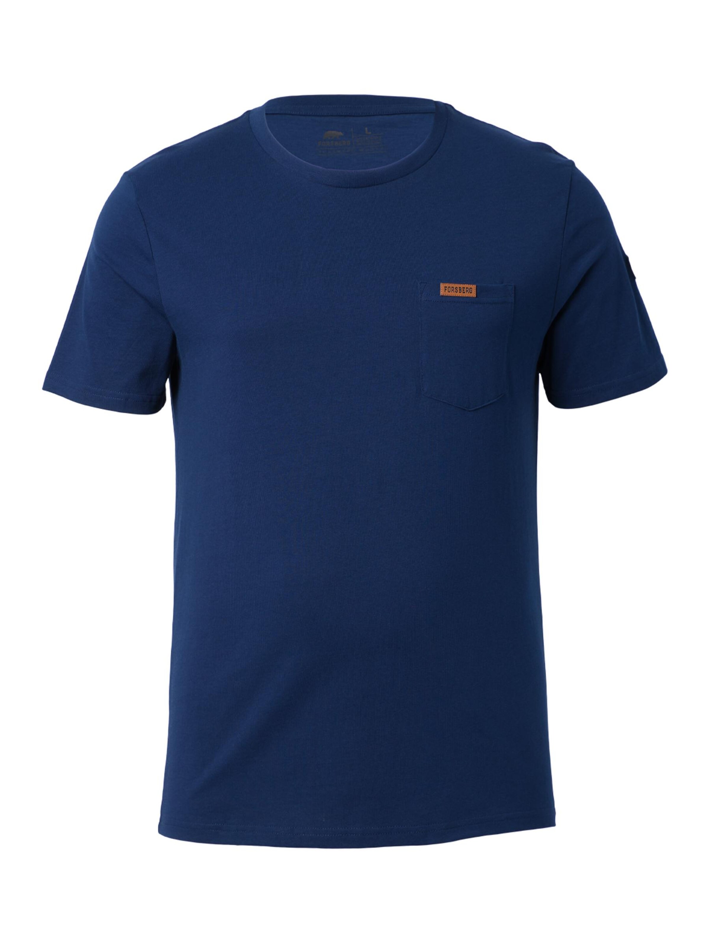 FORSBERG Shirt in Blue: front