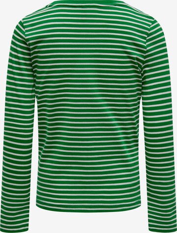 KIDS ONLY Shirt 'Weekday' in Groen