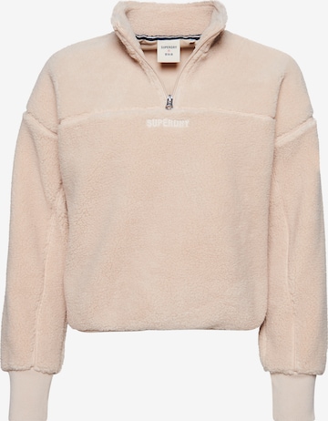 Superdry Sweater in Pink: front