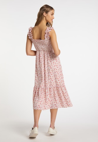 MYMO Letné šaty - ružová