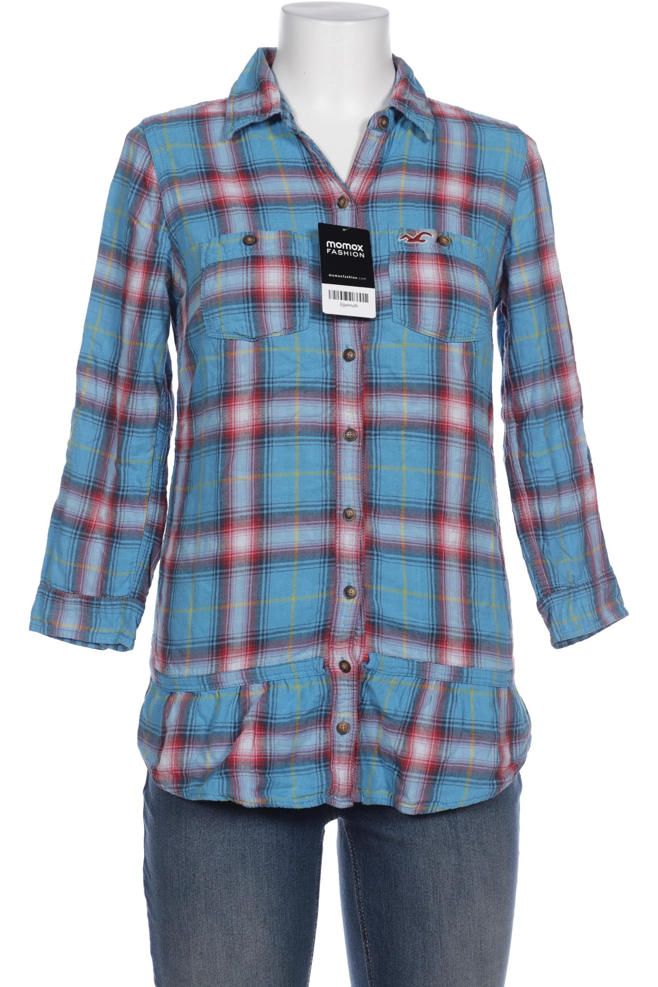 HOLLISTER Blouse & Tunic in M in Blue: front