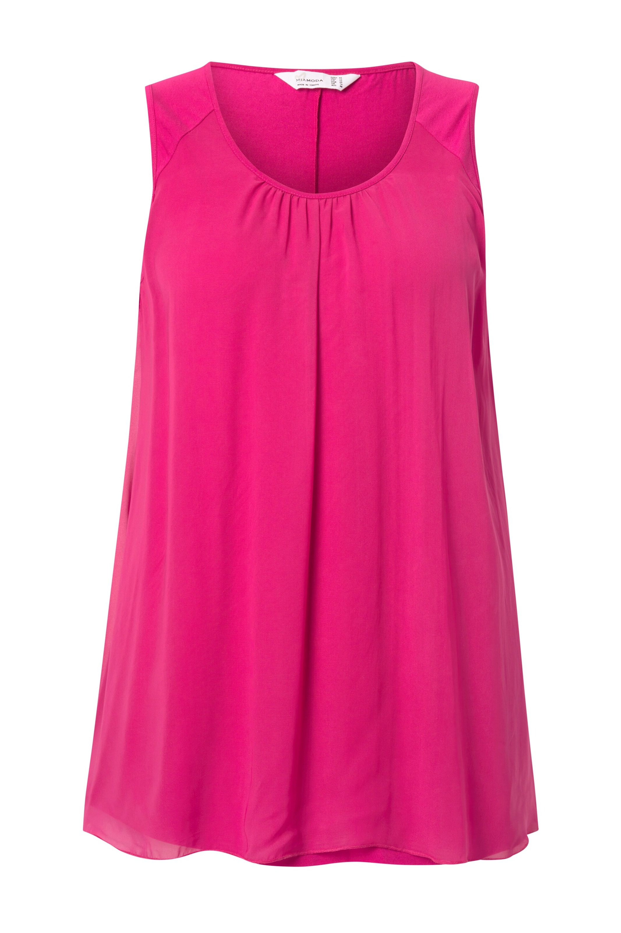 MIAMODA Top in Pink: front