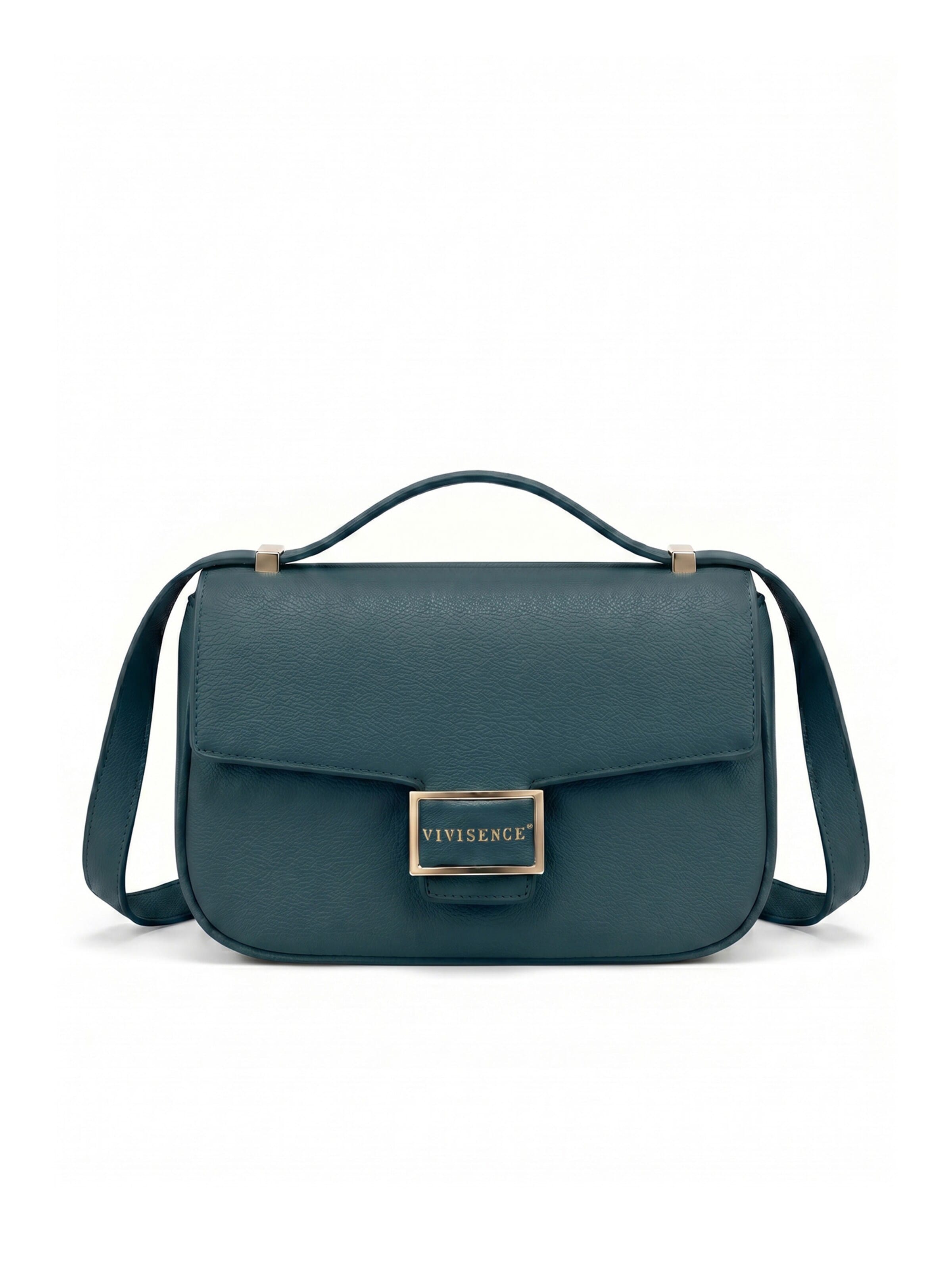 Vivisence Schultertasche 'T0026'‌‌‌‌‌‌ in Blau: Vorderseite