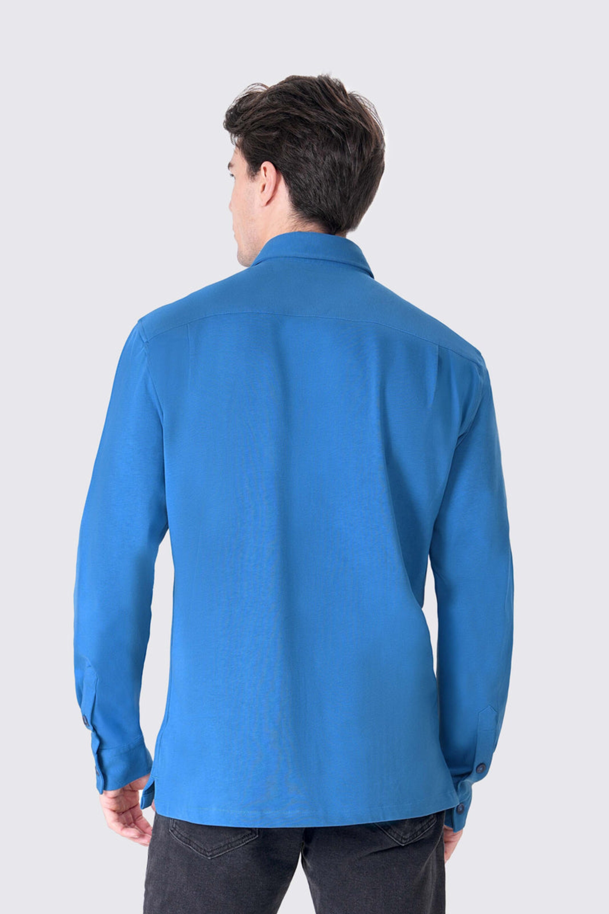 UNIQVIBE Regular fit Overhemd in Blauw