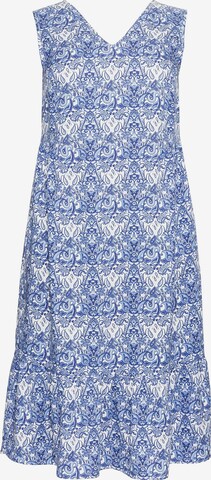 SHEEGO Summer Dress in Blue: front