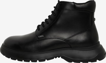 Karl Lagerfeld Nauhabootsit värissä musta: etupuoli
