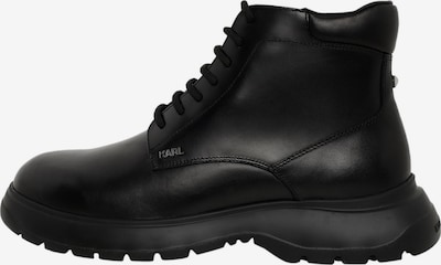 Karl Lagerfeld Bottines à lacets en 40 en noir, Vue avec produit