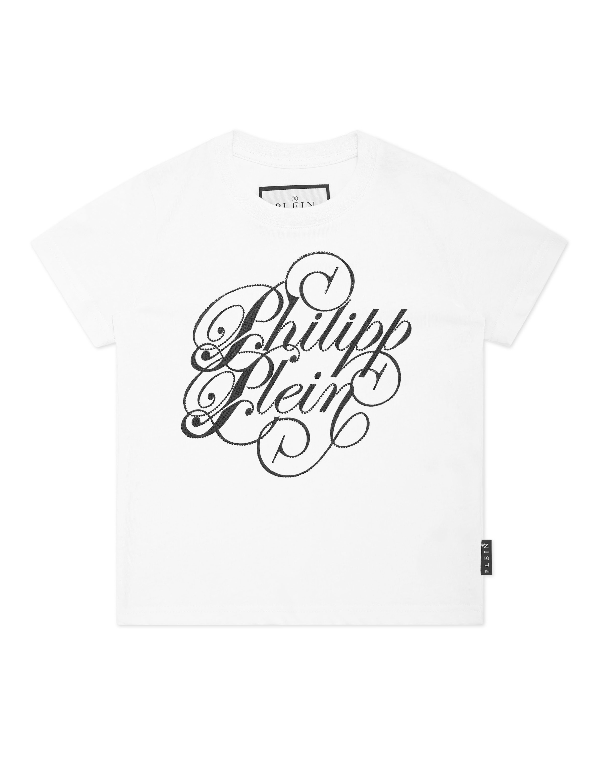 Philipp Plein - Camisola 'Coursive' em branco: frente