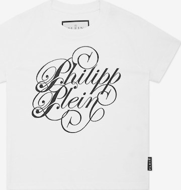 Philipp Plein - Camisola 'Coursive' em branco: frente