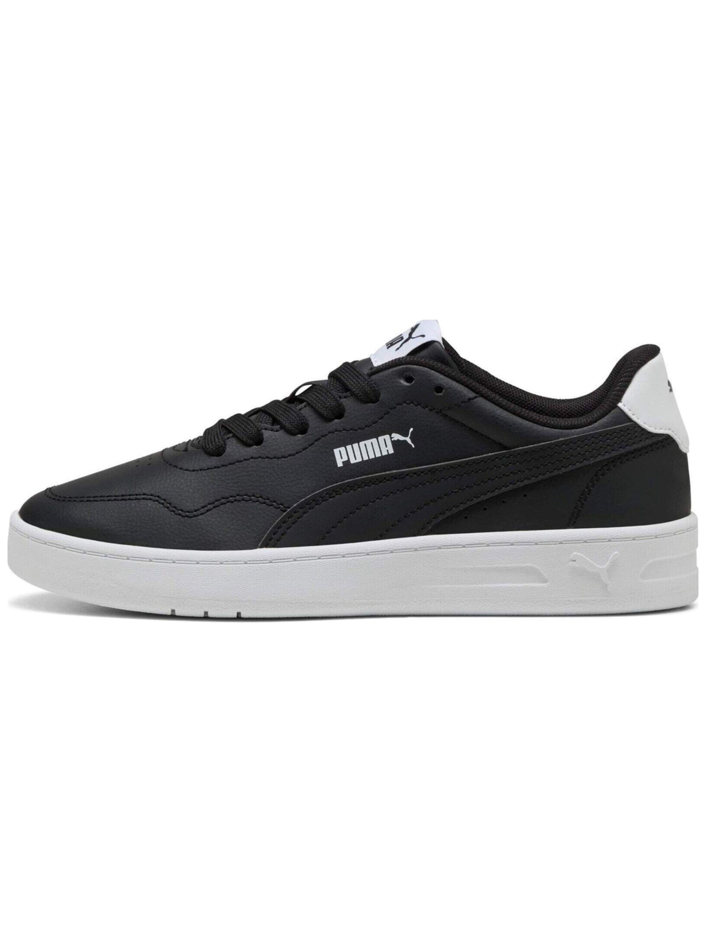 Scarpa sportiva 'Court Lally' di PUMA in nero: frontale