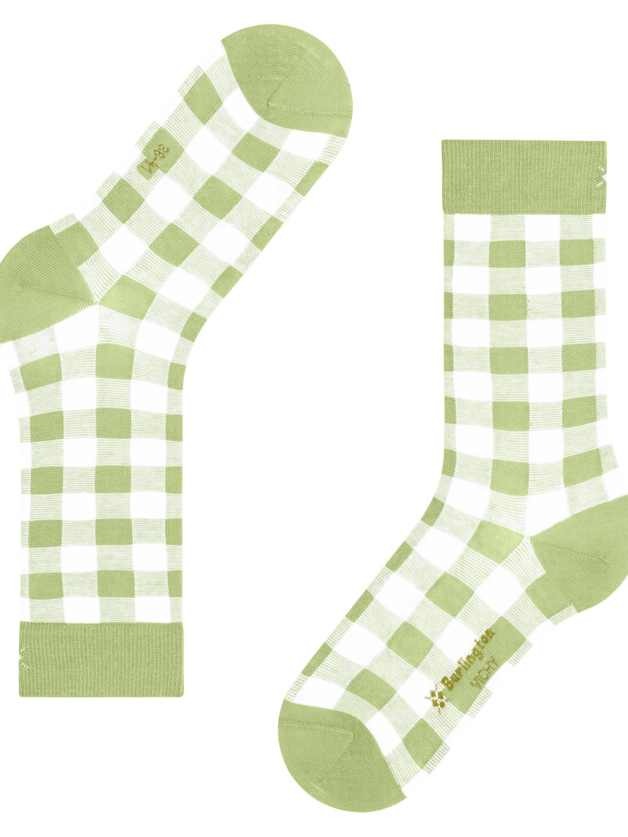 BURLINGTON Socken 'Vichy'‌‌‌‌‌‌‌ in Gelb