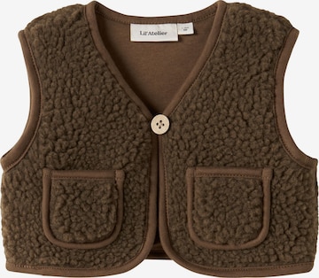 Gilet NAME IT en marron : devant