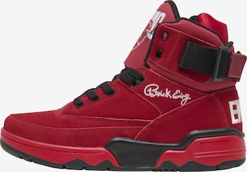 Ewing - Zapatillas deportivas altas en rojo: frente