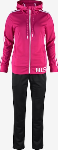 H.I.S Sweatsuit in Pink: front