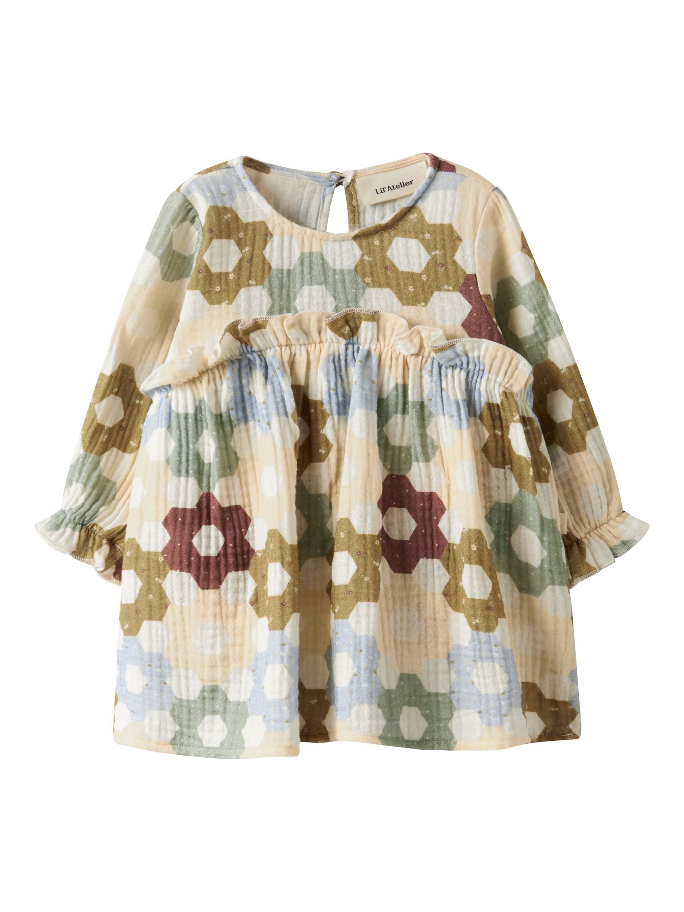 Lil'Atelier Kleid in Weiß: Vorderseite