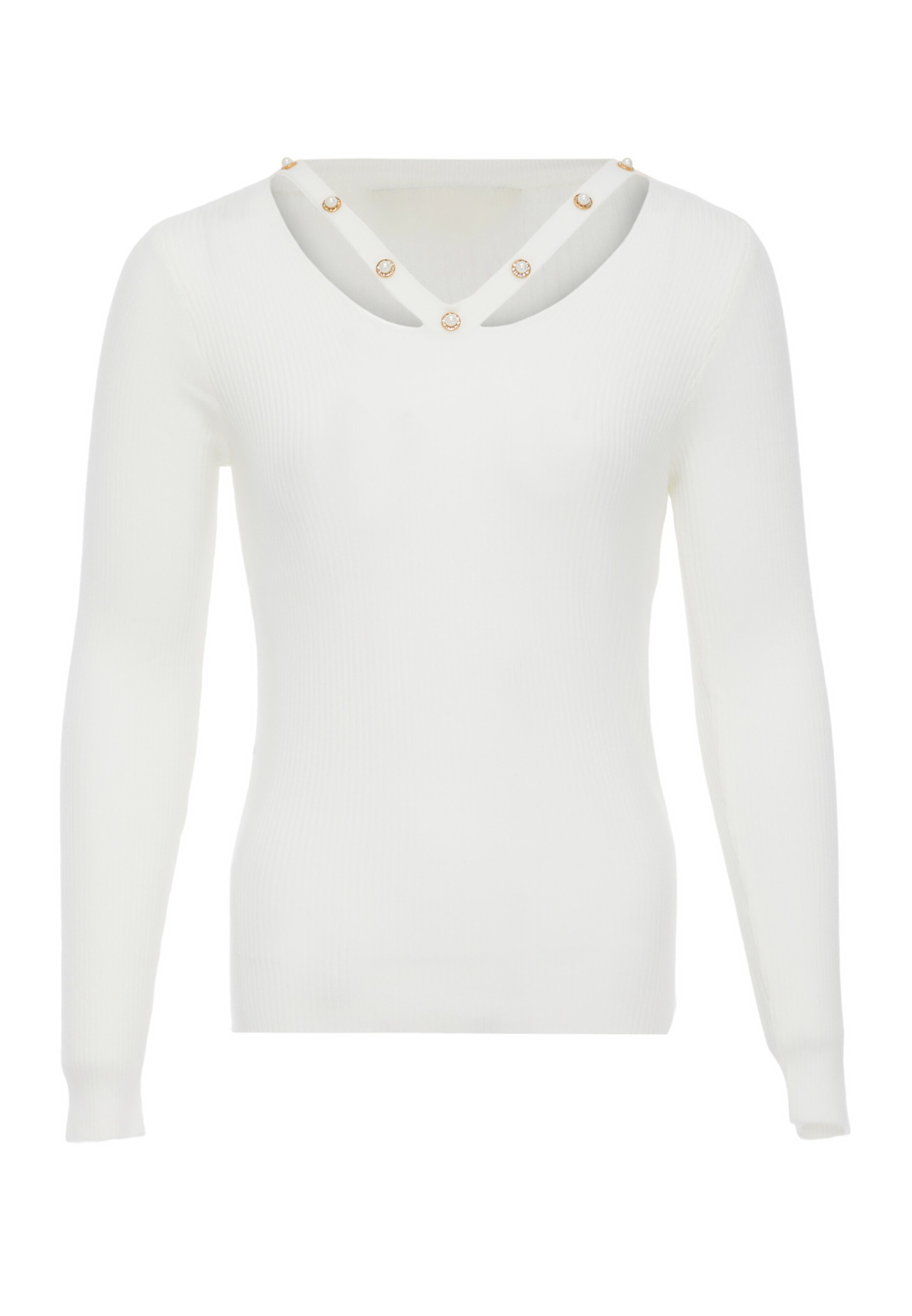 CHANI Pullover in Weiß: Vorderseite