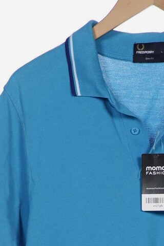 Fred Perry Shirt in L in Blue