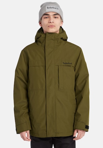 TIMBERLAND Between-seasons parka in Green: front