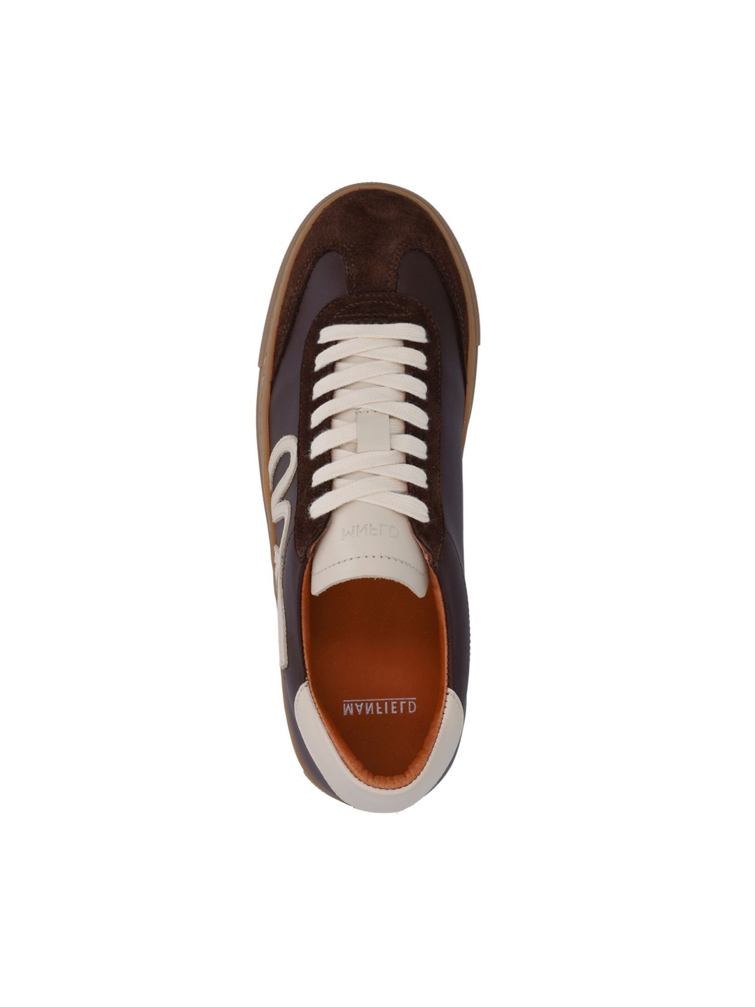 MANFIELD Sneaker in Braun