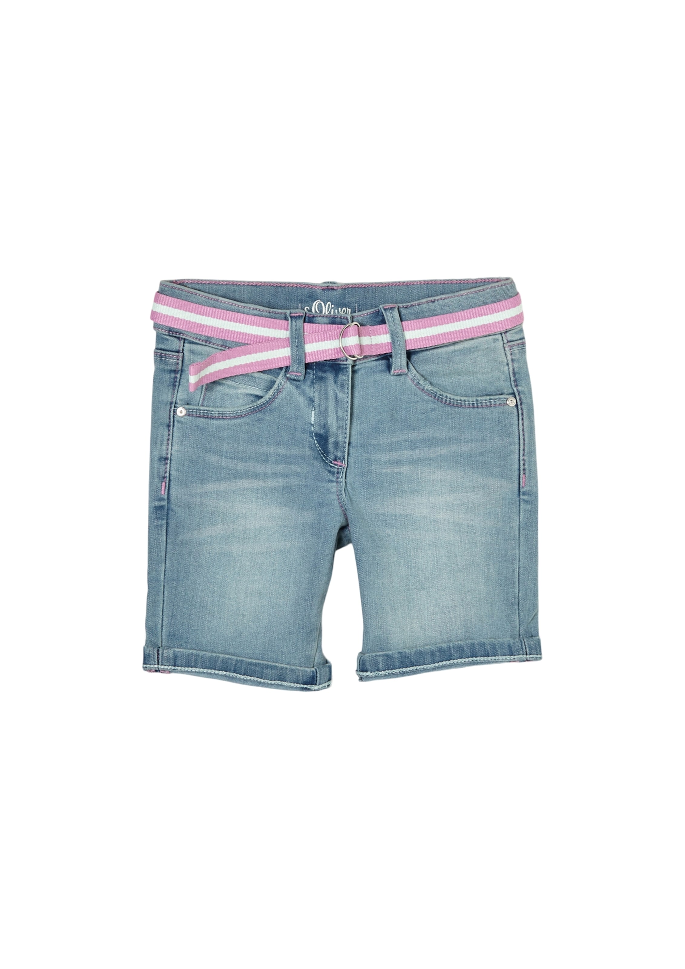 s.Oliver Slimfit Jeans in Blau: Vorderseite
