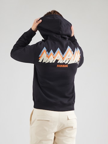NAPAPIJRI - Sudadera 'B-FIEMME' en negro: frente